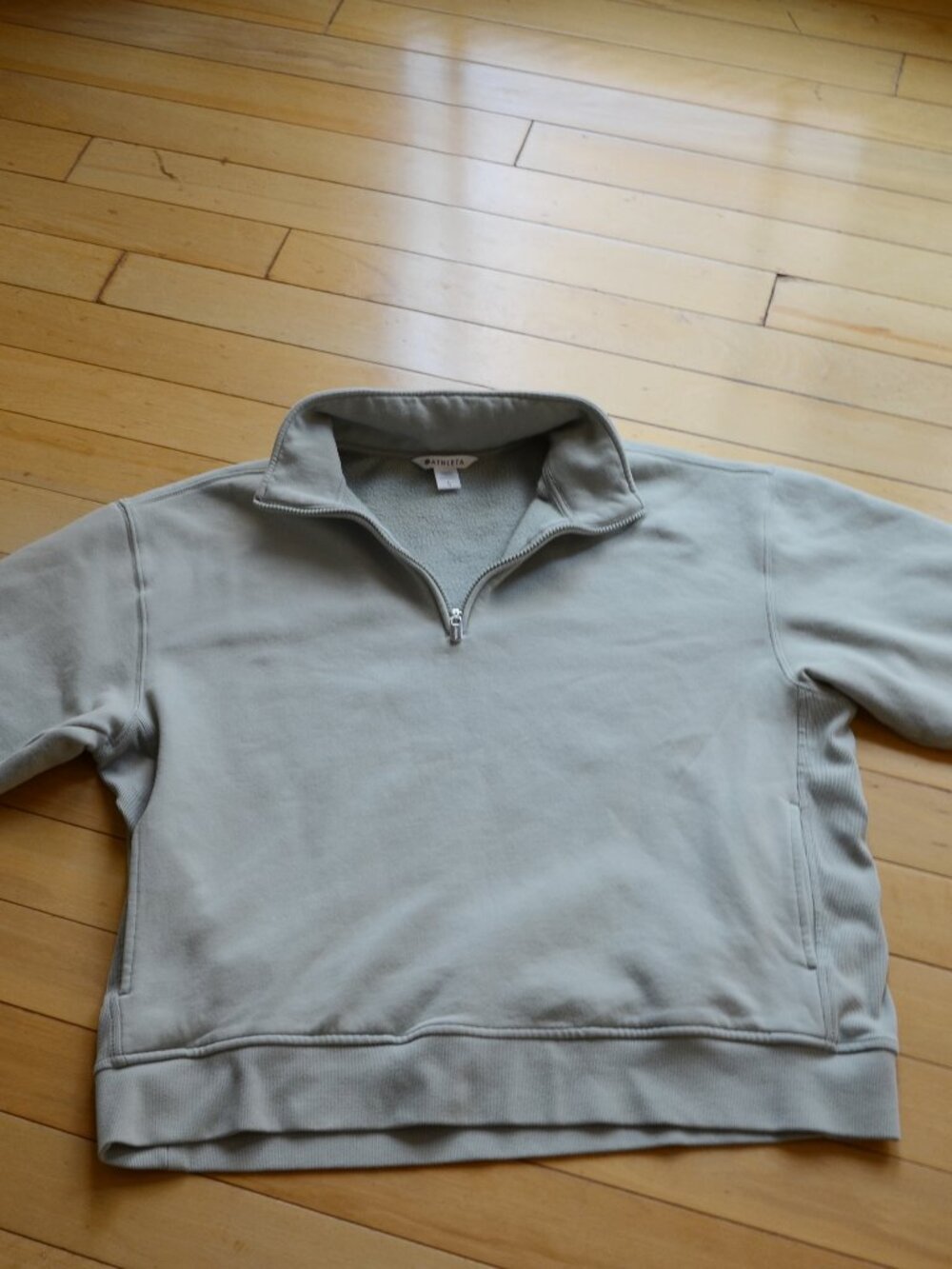 Athleta quarter-zip sweatshirt  size L